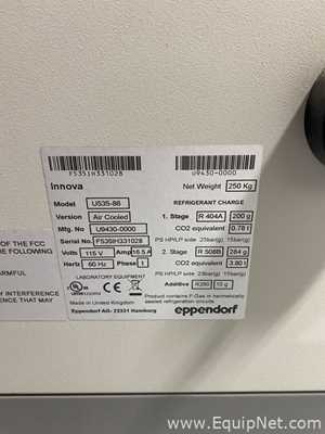 Freezer Eppendorf U535-86