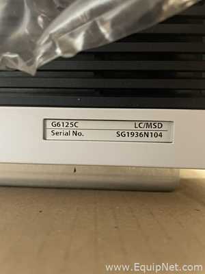 Agilent 6125 LC|MSD Single Quad Mass Spectrometer with 1290 Infinity II LC System with VWD