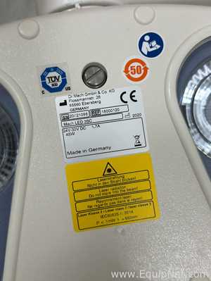 Lámpara Quirúrgica Dr Mach LED 3. Sin usar