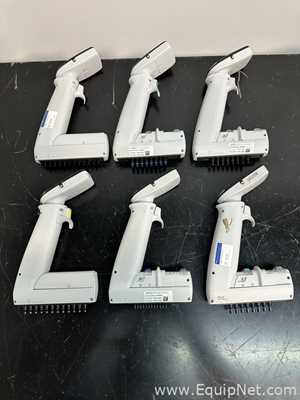 Lot of 6 Thermo Scientific E1-ClipTip Pipettors