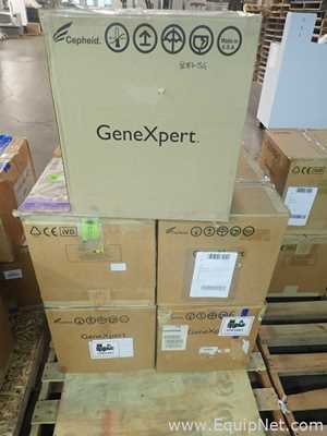 lote de  5 PCR e Termociclador Cepheid GeneXpert