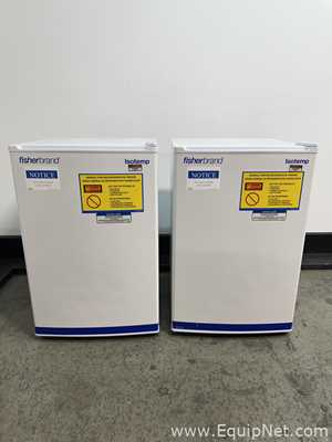 Lot Of 2 Fisher Brand GT05LFEEFSA Isotemp Undercounter Freezer -20 C