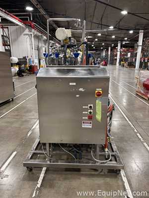 BMWC Process Fabrication RIO Skid with 400 Liter Stainless Steel Jacketed Tank