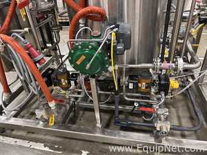 BMWC Process Fabrication RIO Skid with 400 Liter Stainless Steel Jacketed Tank