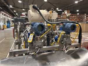 BMWC Process Fabrication RIO Skid with 200 Liter Stainless Steel Jacketed Tank