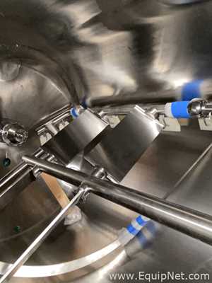 Unused SCOTT Turbon MM1100 1100 Gallon Stainless Steel Kettle with High Shear Mixer