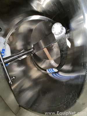 Unused SCOTT Turbon MM1100 1100 Gallon Stainless Steel Kettle with High Shear Mixer