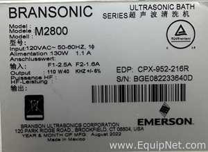 Lote de 2 Limpiador Ultrasónico Bransonic 