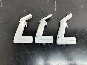 Lot of 3 Thermo Scientific E1-ClipTip Multi-Channel Pipettors