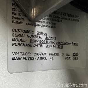 Randcastle Extrusion Systems, Inc. RCP-1000 Microtruder Extruder