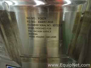 Feldmeier 300L Stainless Steel Portable Mixing Tank