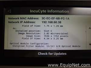 Gerador de Imagens Sartorius IncuCyte S3