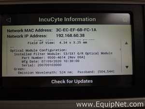 Gerador de Imagens Sartorius IncuCyte S3