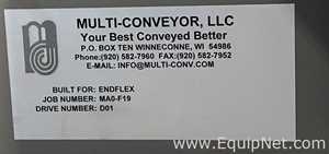 Transportadora Multi-Conveyor LLC MA0-F19. Sin usar