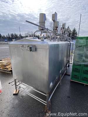 Cherry Burrell ST 4 x 1000 L Compartment Mix and Blend System with Platform