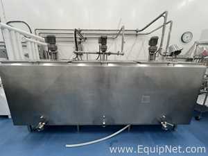 3 x 1000 L Compartment Mix and Blend System with Platform