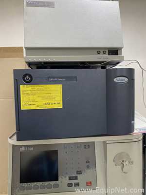 Módulo de separación Waters Alliance e2695 con detector RI 2414 y detector matriz fotodiodos 2998