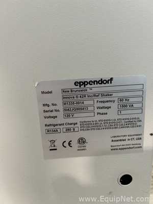 Agitador Eppendorf New Brunswick Innova 42R