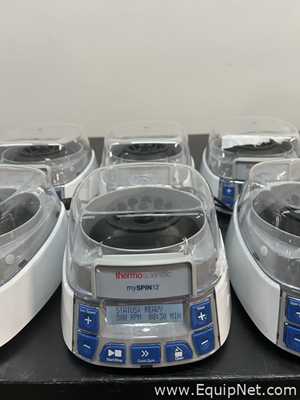 Lote de 6 Centrífuga para laboratorio Thermo Scientific mySPIN12