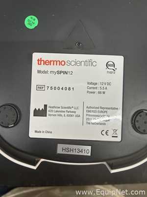 Lote de 6 Centrífuga para laboratorio Thermo Scientific mySPIN12