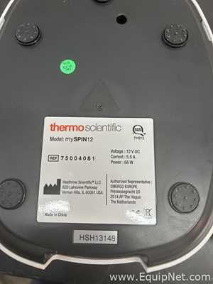 Lote de 6 Centrífuga para laboratorio Thermo Scientific mySPIN12