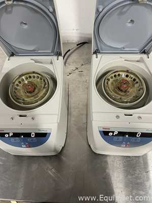 Lot of 2 Thermo Scientific Sorvall Legend Micro 21 Laboratory Centrifuges