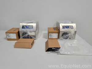 Lot of 2 New Masterflex 07528-40 Peristaltic Pump with 77200-32 L/S Pump Heads