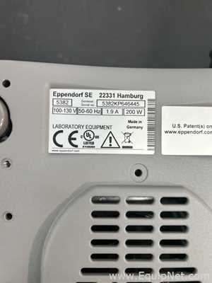 Mezclador de Laboratorio Eppendorf 5382