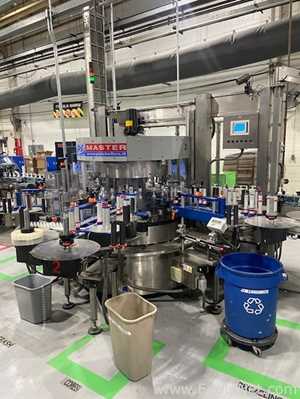 PE Labelers Master 810/15-3S-3E Rotary Labeling Machine