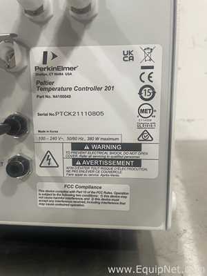 Perkin Elmer Peltier 201 Temperature Controller