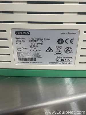 PCR und Thermocycler Bio-Rad T100