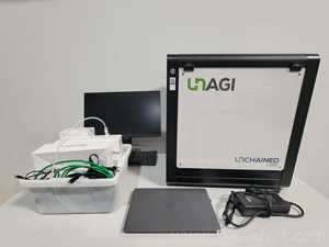 Unchained Labs Unagi Benchtop Buffer Exchange with Laptop and Accessories