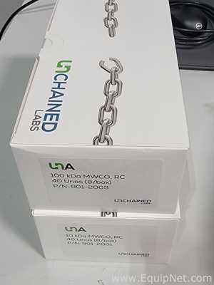 Unchained Labs Unagi Benchtop Buffer Exchange with Laptop and Accessories