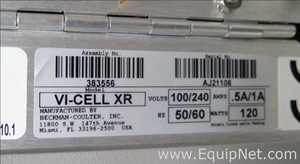 Beckman Coulter Vi-Cell XR Cell Viability Analyzer