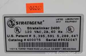 Stratagene UV Stratalinker 2400 Crosslinker