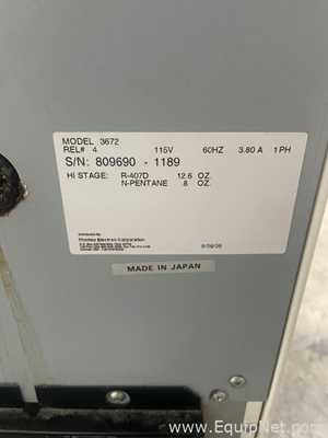Thermo Electron Corporation 3672 Refrigerator