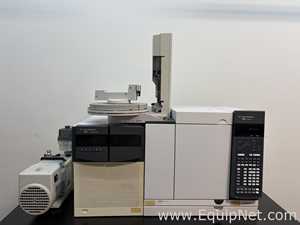 Agilent 7890B GC System With 7000C GC/MS Triple Quad 7683 Series Injector and Vacuum Pump