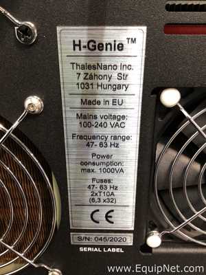ThalesNano H-Cube Pro Flow Hydrogenation Reactor With H-Genie Hydrogen Generator And Micro HPLC Pump