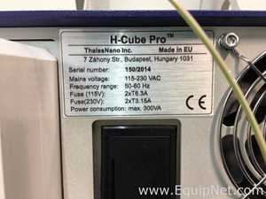 ThalesNano H-Cube Pro Flow Hydrogenation Reactor With H-Genie Hydrogen Generator And Micro HPLC Pump