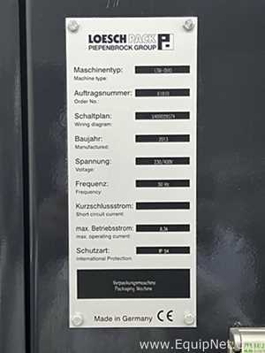 Línea de Empaque LoeschPack Piepenbrock Group LTM-DUO