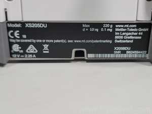 Mettler Toledo XS205DU Balance