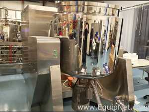 Unused Sino Ekato Lindo SME-500L Vacuum Homogenizing Emulsifier Mixer Stainless Steel