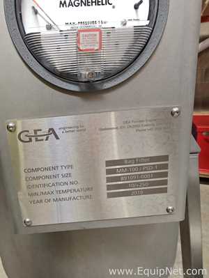 Secador de Lecho Fluido GEA Mobile Minor PSR 100
