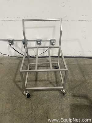 Stainless Process Systems RDOB050B 24x24x22 Dolly