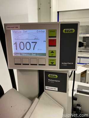 Buchi Labortechnik AG R-100 Evaporator With B-100 Heating Bath V-300 Vacuum Pump and I-100 Interface