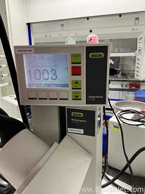Buchi Labortechnik AG R-100 Evaporator With B-100 Heating Bath V-300 Vacuum Pump and I-100 Interface