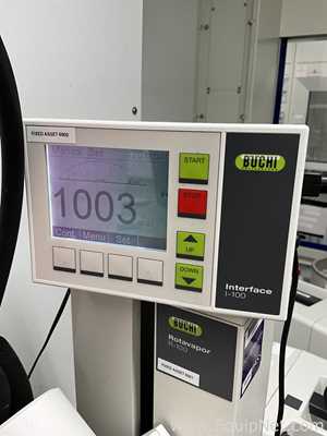 Buchi Labortechnik AG R-100 Evaporator With B-100 Heating Bath V-300 Vacuum Pump and I-100 Interface
