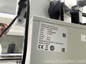 Buchi Labortechnik AG R-100 Evaporator With B-100 Heating Bath V-300 Vacuum Pump and I-100 Interface