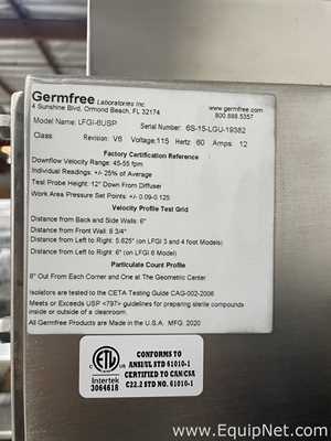 Porta-Luvas Germfree Laboratories Inc LFGI-6USP