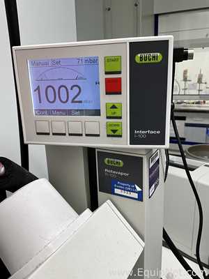 Buchi Labortechnik AG R-100 Evaporator With B-100 Heating Bath V-300 Vacuum Pump and I-100 Interface